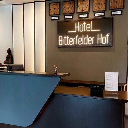 Hotel Bitterfelder Hof Buitenkant foto